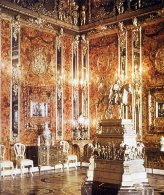 Amber Room as pictured in 1938