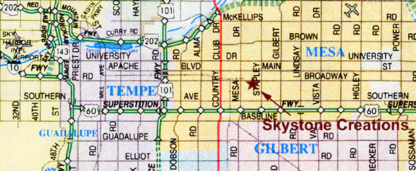 Street Map Of Mesa Az Maping Resources